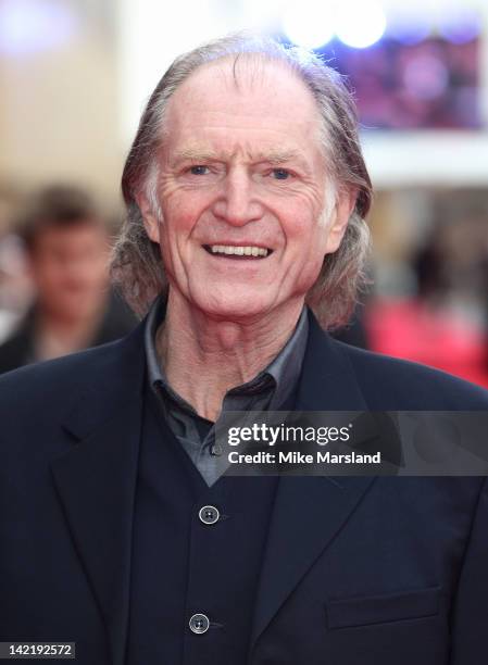 David Bradley attends the grand opening of Warner Bros Studio Tour London at Leavesden Studios on March 31, 2012 in Watford, England.