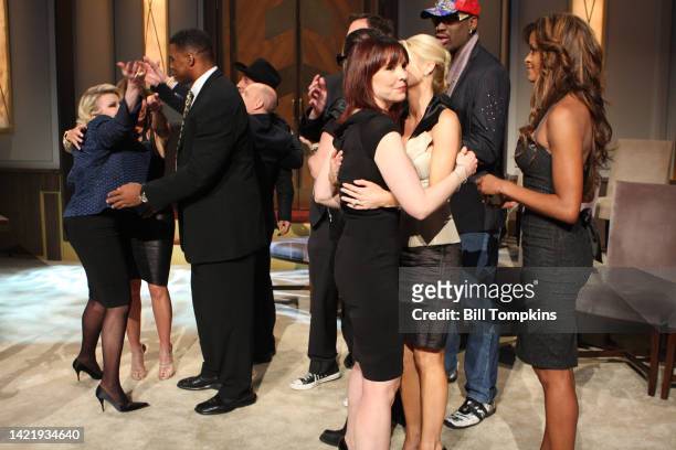 May 10: Joan Rivers and Annie Duke with others during the Season Finale of the Celebrity Apprentice on May 10, 2009 in New York City.