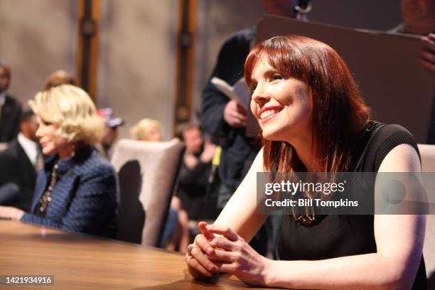 May 10: Joan Rivers and Annie Duke during the Season Finale of the Celebrity Apprentice on May 10, 2009 in New York City.