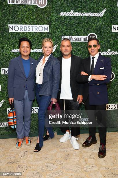 Pascual, Yaz Hernandez, Edmundo Castillo, Gabriel Rivera Barraza attend The Museum at FIT's 2022 Couture Council Luncheon at David H. Koch Theater on...