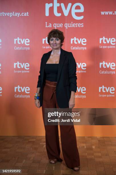 Silvia Abril attends the presentation of RTVE Catalunya new season at Casa SEAT on September 08, 2022 in Barcelona, Spain.