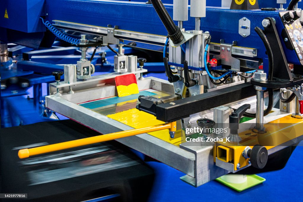 T-shirts silk screen printing