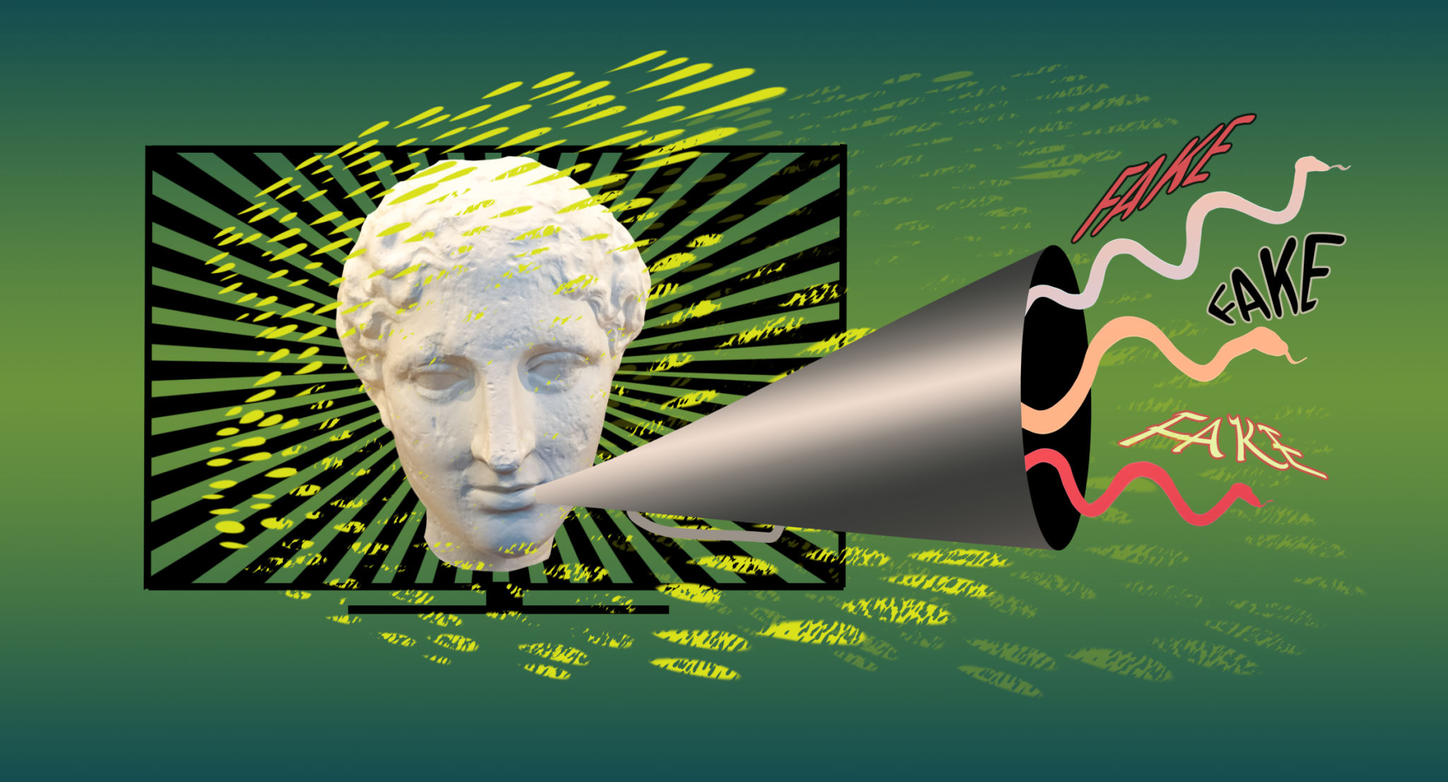 Contemporary art collage. Concept of creativity, mass media influence, information, news. Contemporary art collage. Concept of creativity, mass media influence, information, news.