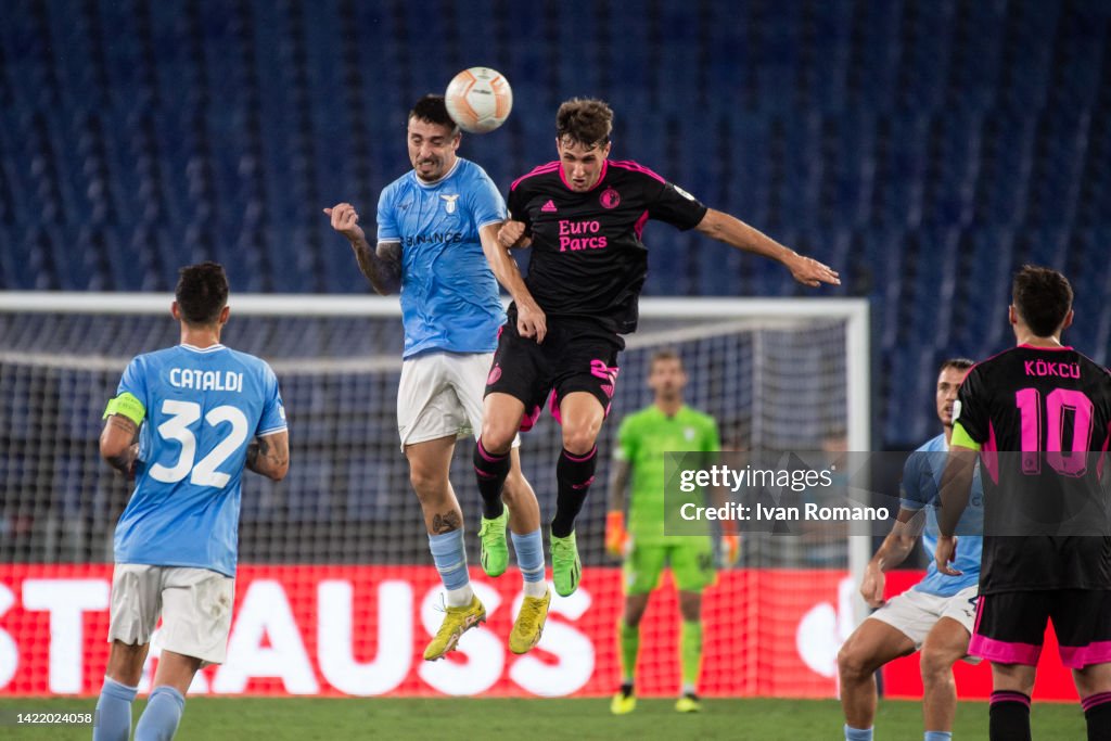 SS Lazio v Feyenoord: Group F - UEFA Europa League