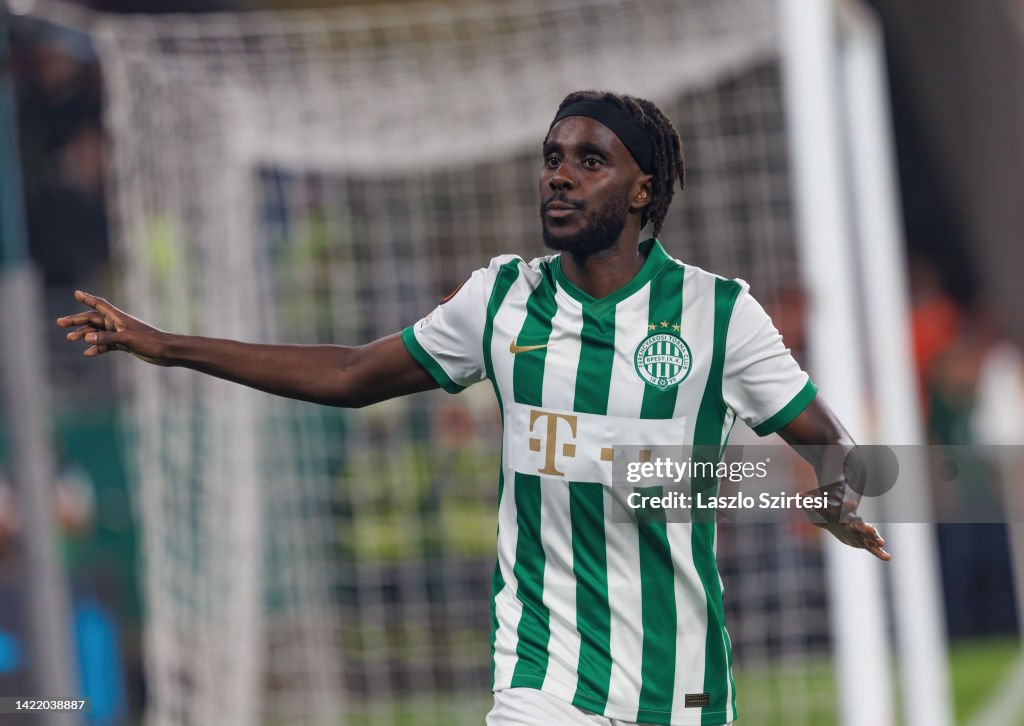 Tokmac Chol Nguen of Ferencvaros celebrates after scoring a goal News  Photo - Getty Images