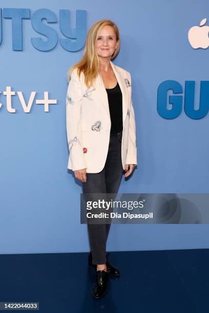 Samantha Bee attends Apple TV+'s "Gutsy" New York premiere at Times Center Theatre on September 08, 2022 in New York City.