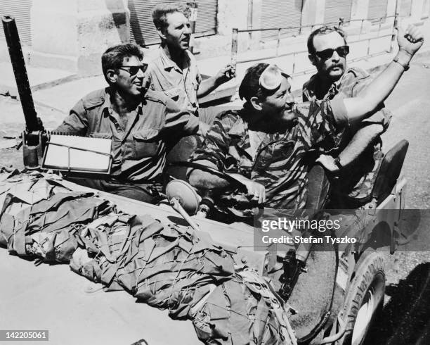 Israeli soldiers in Gaza during the Six-Day War, June 1967.