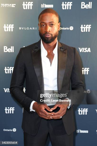 Dwyane Wade attends the "The Inspection" Premiere during the 2022 Toronto International Film Festival at Royal Alexandra Theatre on September 08,...