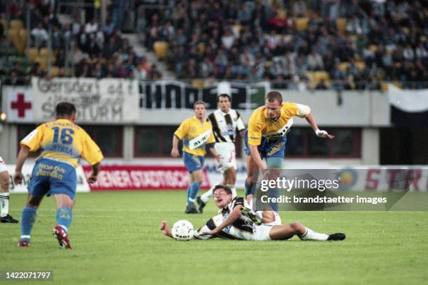Cup final Sturm Graz vs. First Vienna FC . Ernst Happel Stadion. Vienna. 27th May 1997.