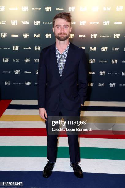 Daniel Radcliffe attends the "Weird: The Al Yankovic Story" Premiere during the 2022 Toronto International Film Festival at Royal Alexandra Theatre...