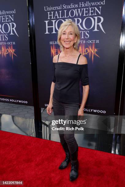 Lin Shaye attends the Halloween Horror Nights Opening Night Celebration at Universal Studios Hollywood on September 08, 2022 in Universal City,...