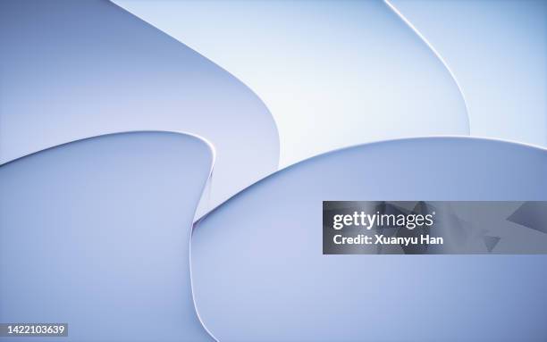 abstract shapes concept design background - satin paper stock pictures, royalty-free photos & images