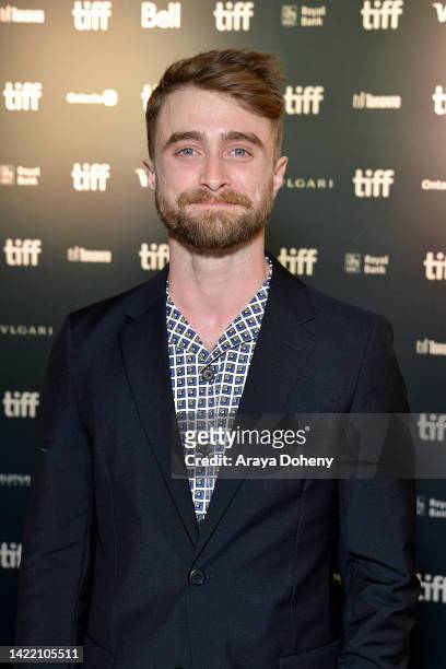 Daniel Radcliffe attends the "Weird: The Al Yankovic Story" Premiere during the 2022 Toronto International Film Festival at Royal Alexandra Theatre...