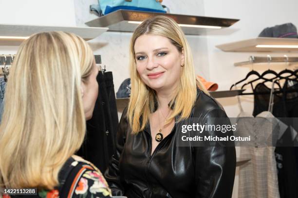 Mischa Barton attends The Canvas Boutique Opening at Westfield World Trade Center on September 08, 2022 in New York City.