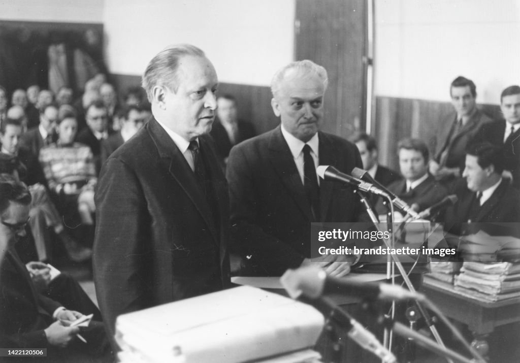 Trial against Franz Olah