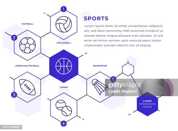 sports infographic template - soccer uniform template stock illustrations
