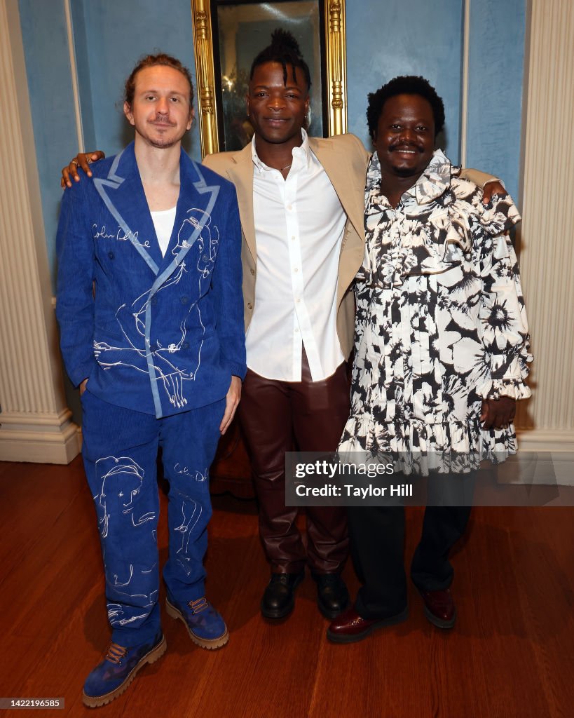 Colm Dillane, Taofeek Abijako, and Jacques Agbobly attend a New York