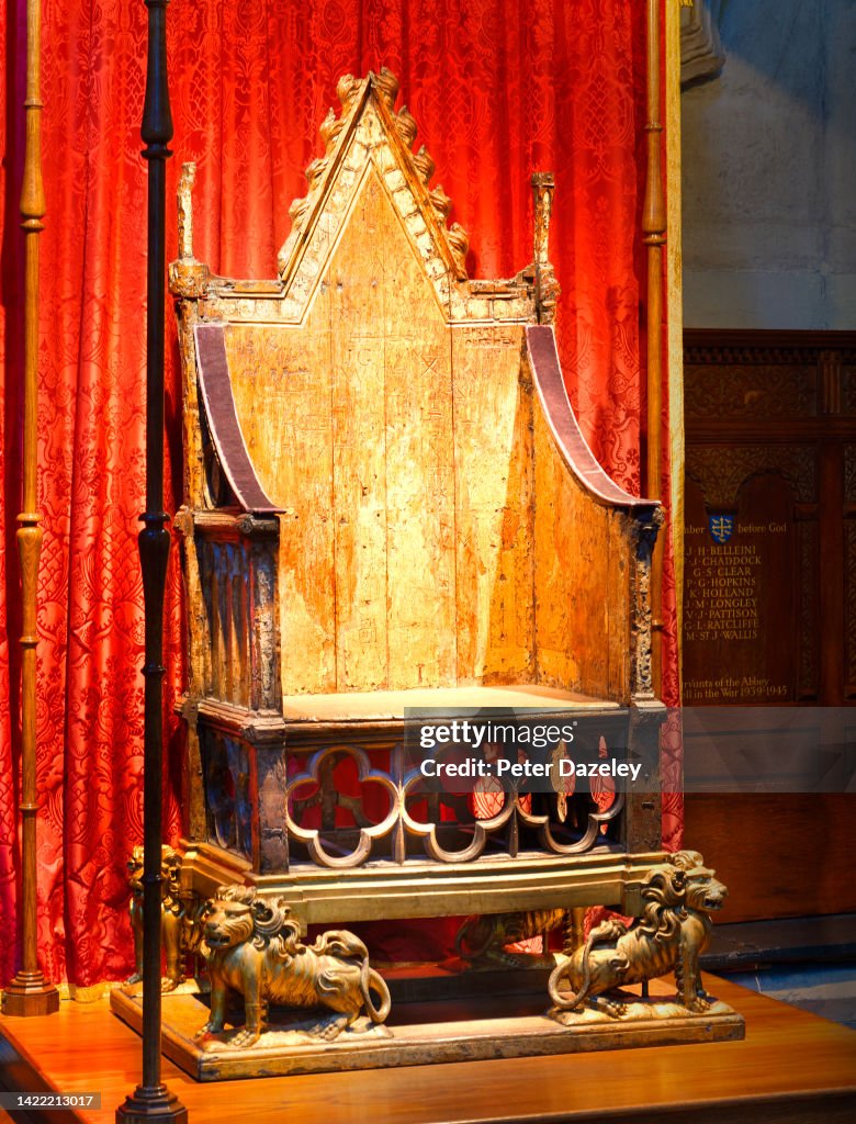 Westminster Abbey, Coronation Seat, King Edward's Chair