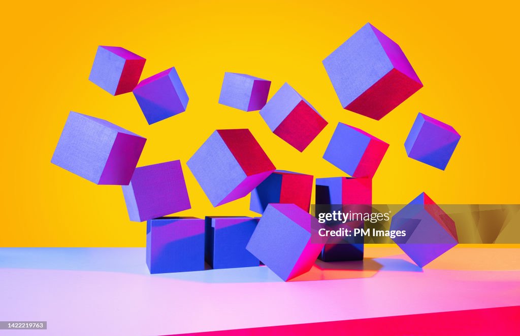 Exploding blocks