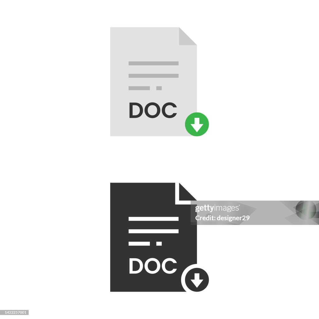 DOC File Icon.