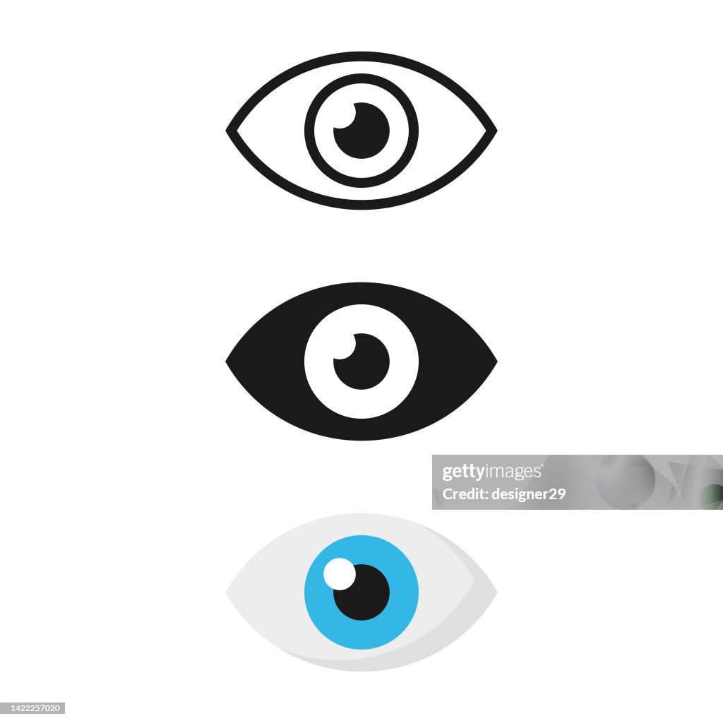 Eye Icon Set.