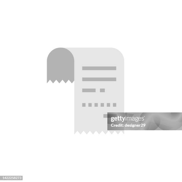 receipt icon. - receipt stock illustrations