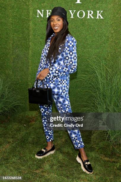 Ziwe Fumudoh attends the Kate Spade Presentation during September 2022 New York Fashion Week at 3 World Trade Center on September 09, 2022 in New...