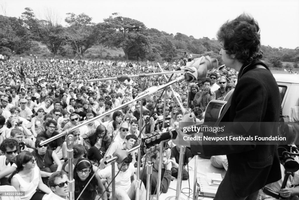 Bob Dylan At Newport