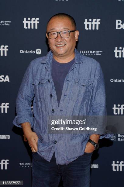 Wang Xiaoshuai attends "The Hotel" Premiere during the 2022 Toronto International Film Festival at Scotiabank Theatre on September 09, 2022 in...