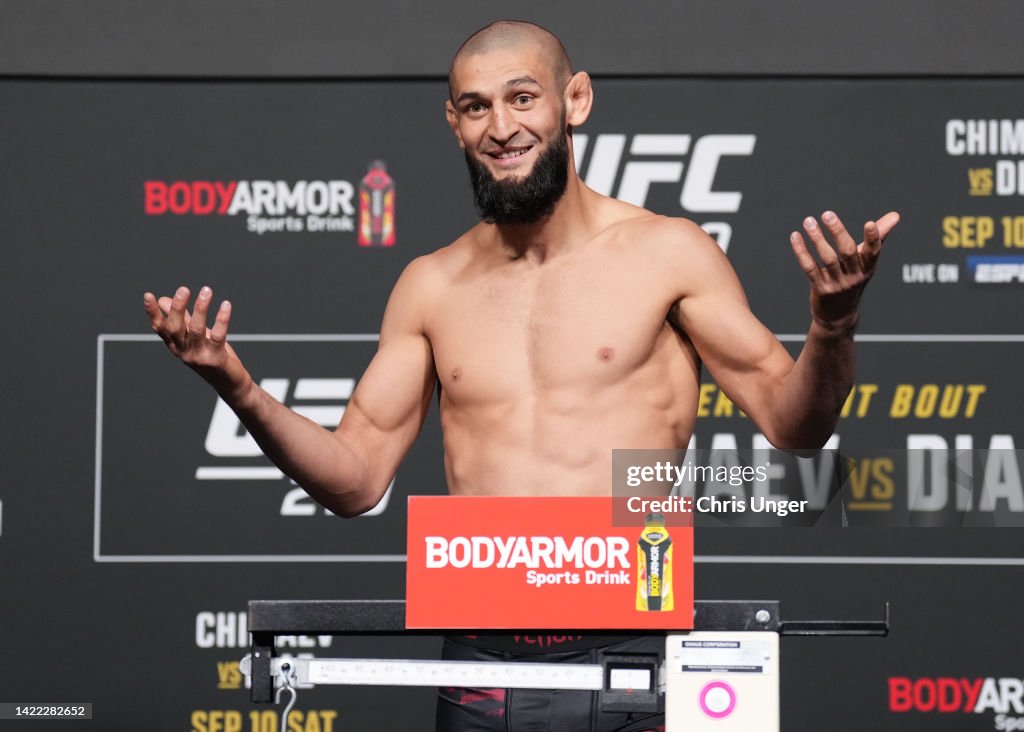 UFC 279 Official Weigh-in