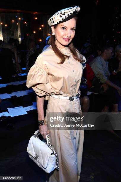Jean Shafiroff attends the Naeem Khan fashion show during September 2022 New York Fashion Week: The Shows at Sony Hall on September 09, 2022 in New...