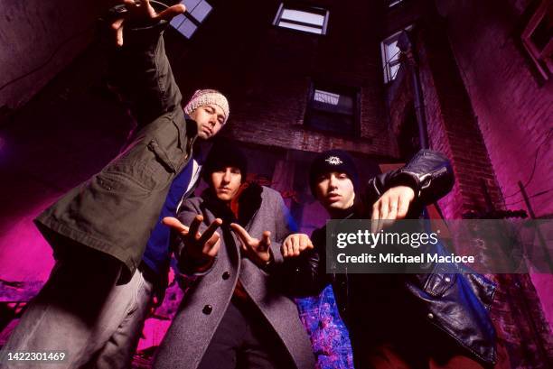 Rapper, bass player and filmmaker Adam Yauch , rapper, musician, and music producer Mike Diamond and rapper, guitarist and actor Adam Horovitz , of...