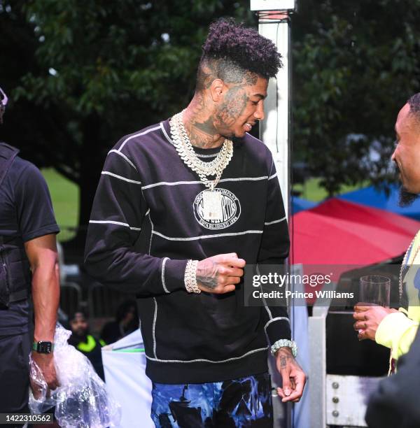 Blue Face Rapper Now 193 Blueface Rapper Stock Photos, High-Res Pictures, and Images - Getty ...