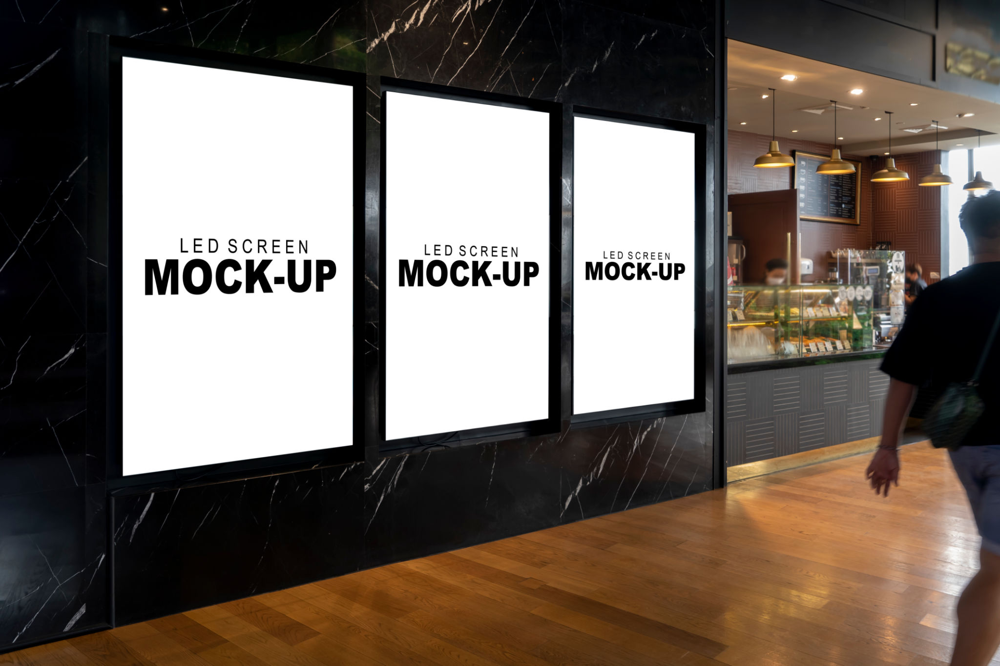 LED wall display
