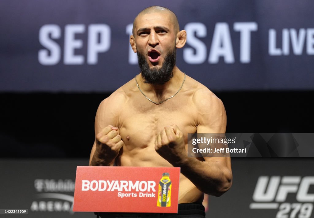 UFC 279 Ceremonial Weigh-in