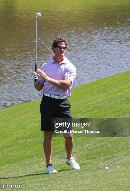 Paul O'Neill attends the 11th Annual Michael Jordan Celebrity Invitational golf tournament at Shadow Creek Golf Course on March 31, 2012 in Las...
