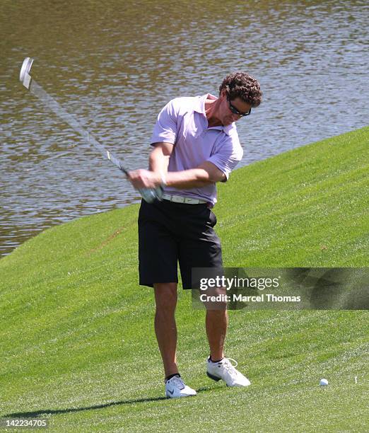 Paul O'Neill attends the 11th Annual Michael Jordan Celebrity Invitational golf tournament at Shadow Creek Golf Course on March 31, 2012 in Las...