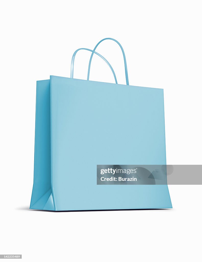 Blue shopping Bag