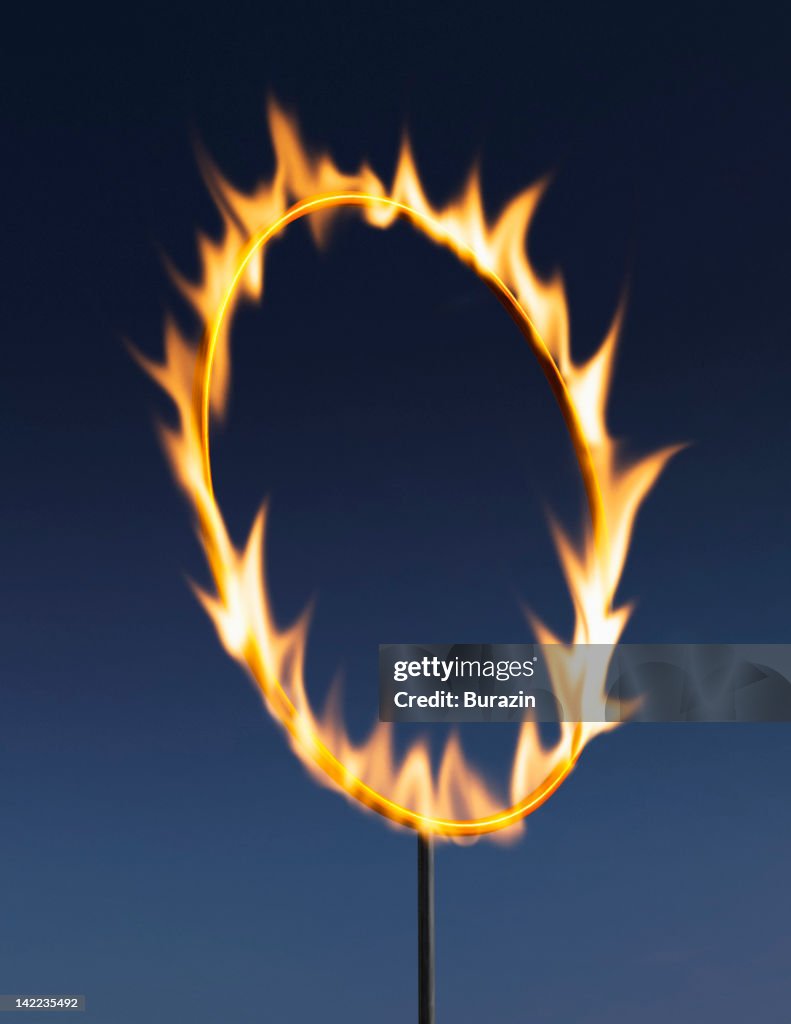 Burning ring of fire