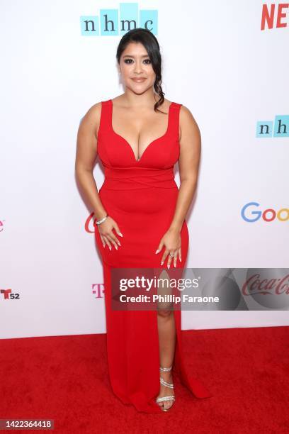 Chelsea Rendon attends the National Hispanic Media Coalition Impact Awards Gala 2022 at Beverly Wilshire, A Four Seasons Hotel on September 09, 2022...