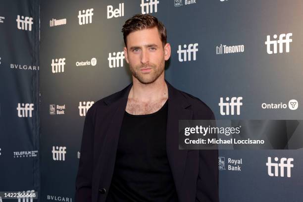Oliver Jackson-Cohen attends the "Emily" Premiere during the 2022 Toronto International Film Festival at Royal Alexandra Theatre on September 09,...