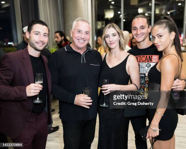 Landon Johnson, David Dubinsky, Cory Lisset, Loraine Sacoral and Alassia Callino attend the iHollywood Film Fest Presented By XLA Bringing You Paul...