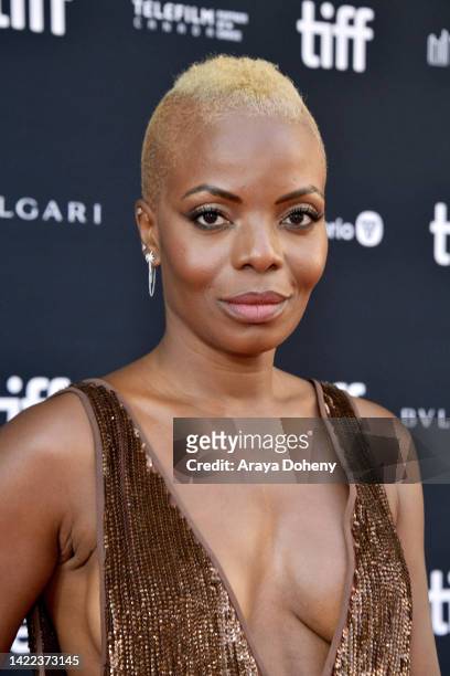 Marsha Stephanie Blake attends the "Brother" Premiere during the 2022 Toronto International Film Festival at Princess of Wales Theatre on September...