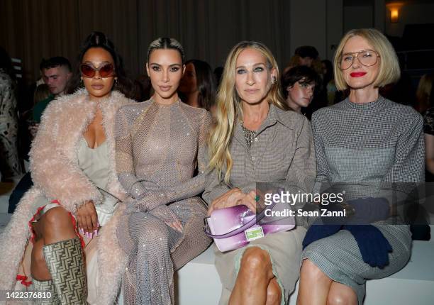 LaLa Anthony, Kim Kardashian, Sarah Jessica Parker, and Naomi Watts attend the FENDI 25th Anniversary of the Baguette at Hammerstein Ballroom on...