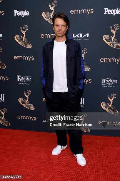 Sebastian Stan attends the 74th Primetime Emmy Awards Performers Nominee Reception at Television Academy on September 09, 2022 in Los Angeles,...
