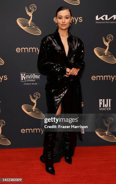 Marta Pozzan attends the 74th Primetime Emmy Awards Performers Nominee Reception at Television Academy on September 09, 2022 in Los Angeles,...