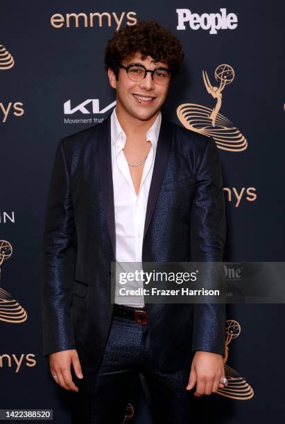 Austin Mahone attends the 74th Primetime Emmy Awards Performers Nominee Reception at Television Academy on September 09, 2022 in Los Angeles,...