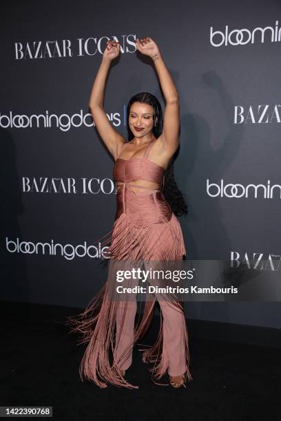 Kat Graham attends as Harper's BAZAAR and Bloomingdale's Host Fête September 9 Celebrating Harper's BAZAAR Global ICONS Portfolio and Bloomingdale's...