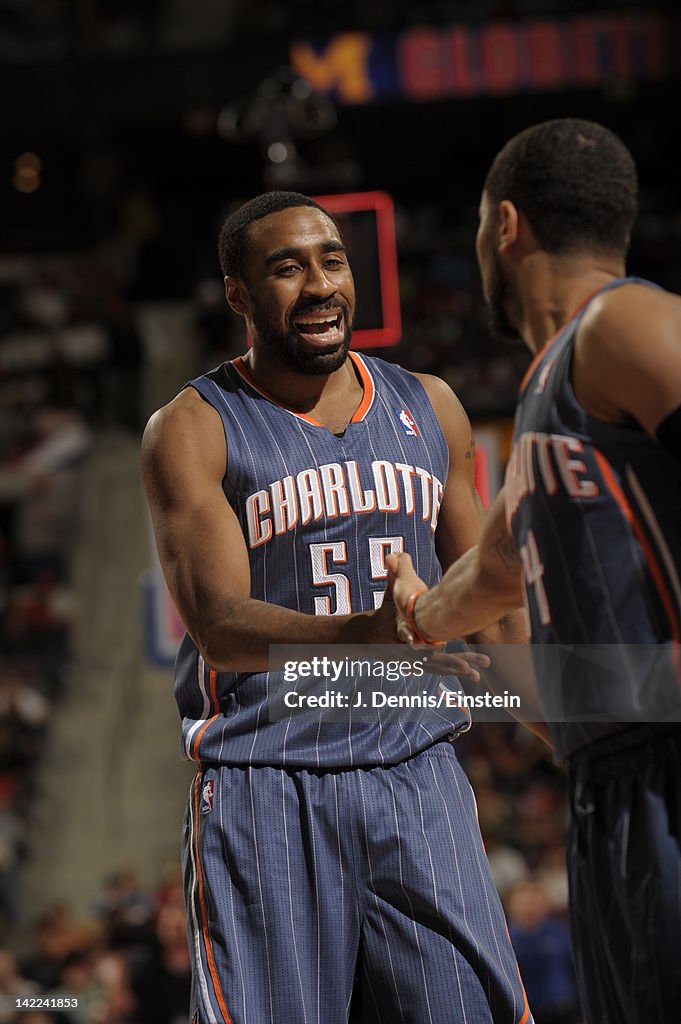 Charlotte Bobcats v Detroit Pistons