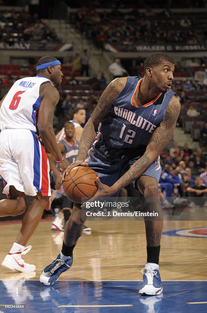 Charlotte Bobcats v Detroit Pistons